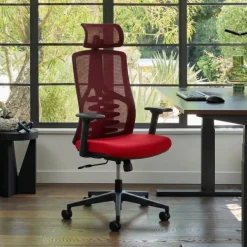 Sedia Ergonomica Quick, schienale bionico, braccioli regolabili