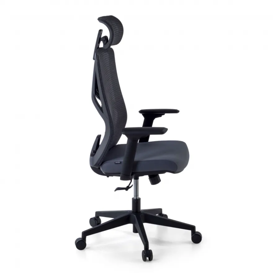 Sedia Ergonomica Quick, schienale bionico, braccioli regolabili