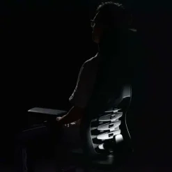 Sedia Ergonomica Quick, schienale bionico, braccioli regolabili