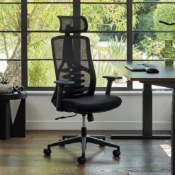Sedia Ergonomica Quick, schienale bionico, braccioli regolabili