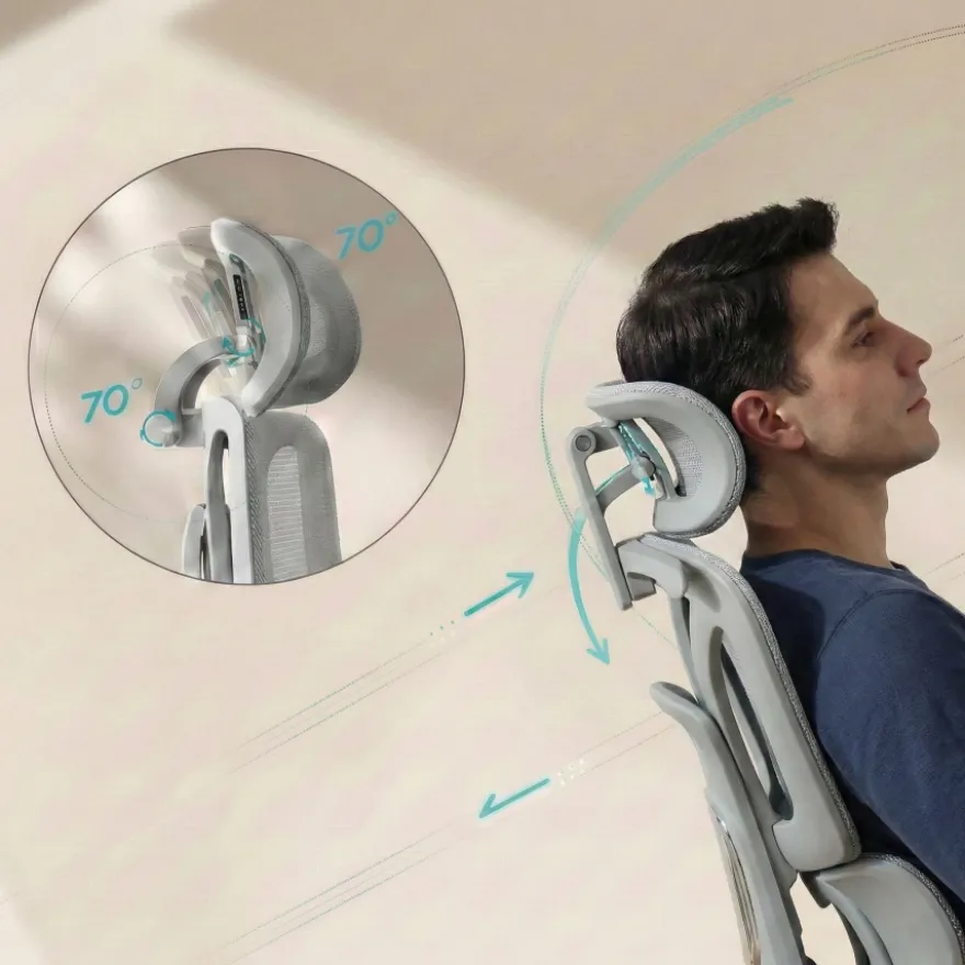 Sedia ergonomica Sense Ultra con supporto lombare a tre zone