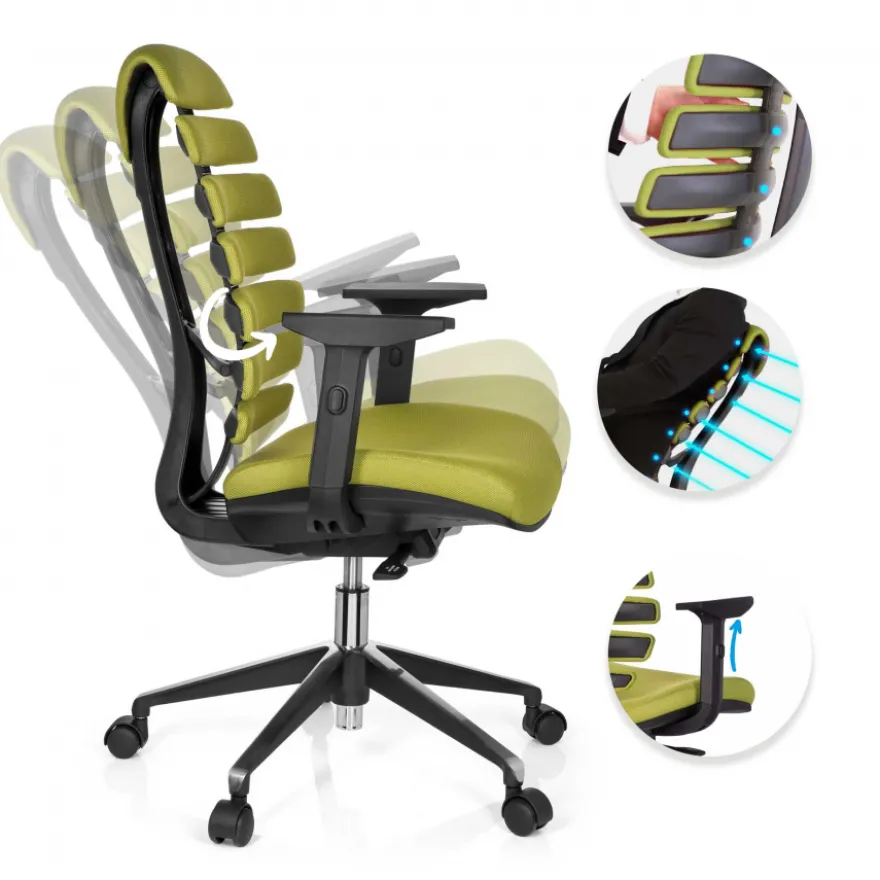 Sedia Ergonomiche Soul, schiuma iniettata, Reclinazione sincronizzata