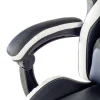 Sedia gamer Mist con braccioli ribaltabili, cuscino cervicale e lombare