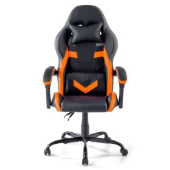 Sedia gamer Mist con braccioli ribaltabili, cuscino cervicale e lombare