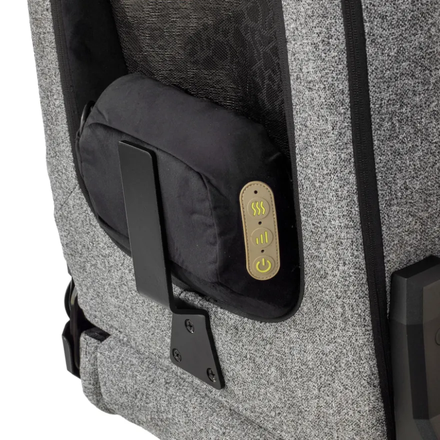 Sedia gaming con massaggio Vital, tessuto traspirante, braccioli ribaltabili