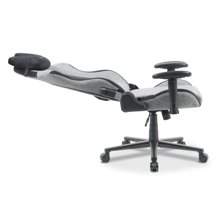 Sedia gaming con massaggio Vital, tessuto traspirante, braccioli ribaltabili