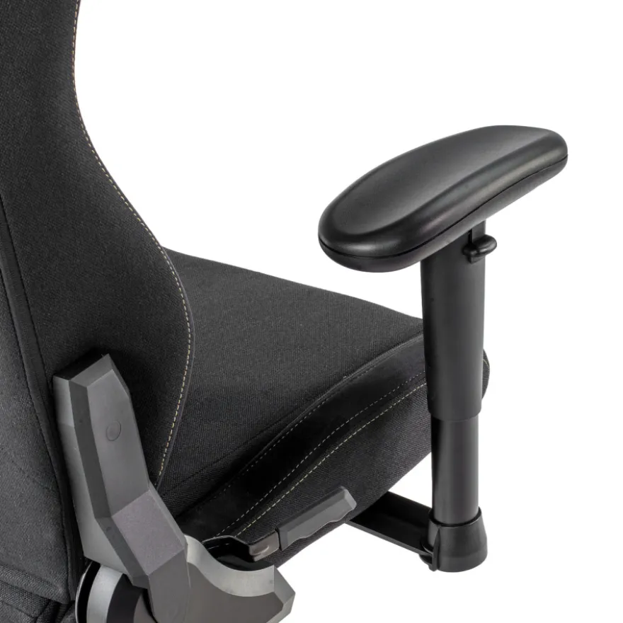 Sedia gaming con massaggio Vital, tessuto traspirante, braccioli ribaltabili
