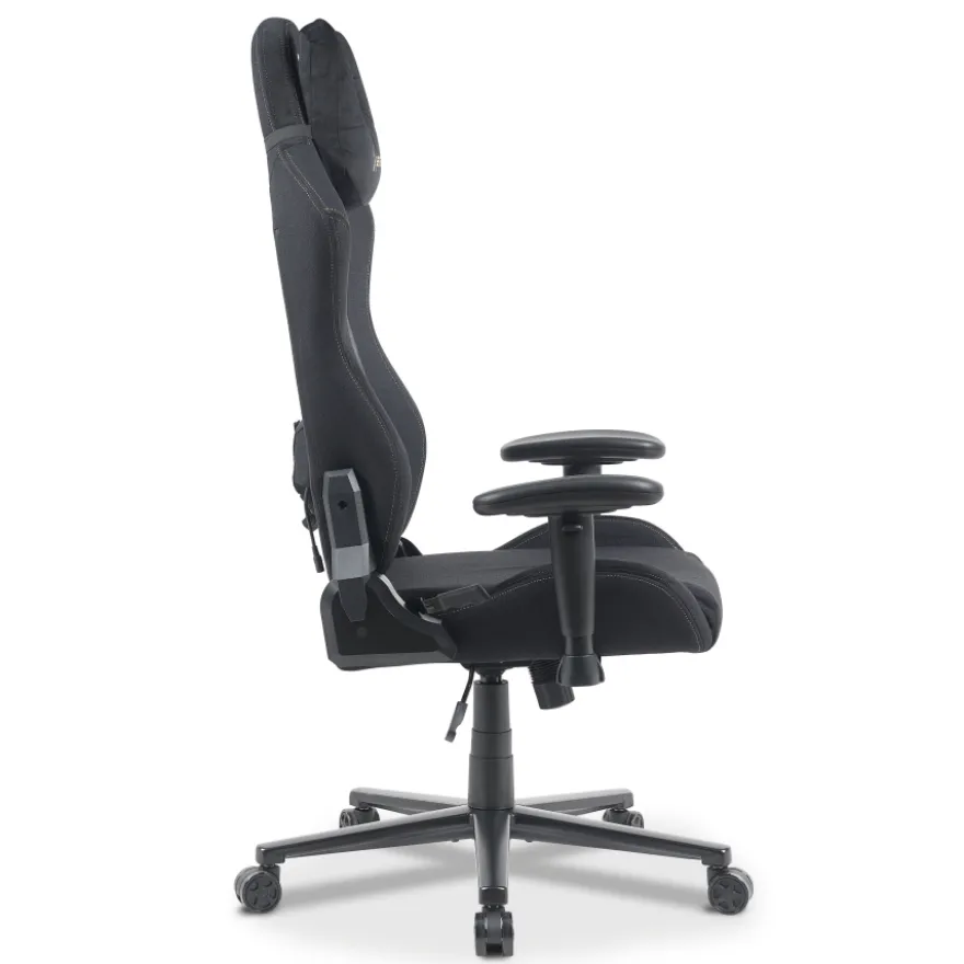 Sedia gaming con massaggio Vital, tessuto traspirante, braccioli ribaltabili