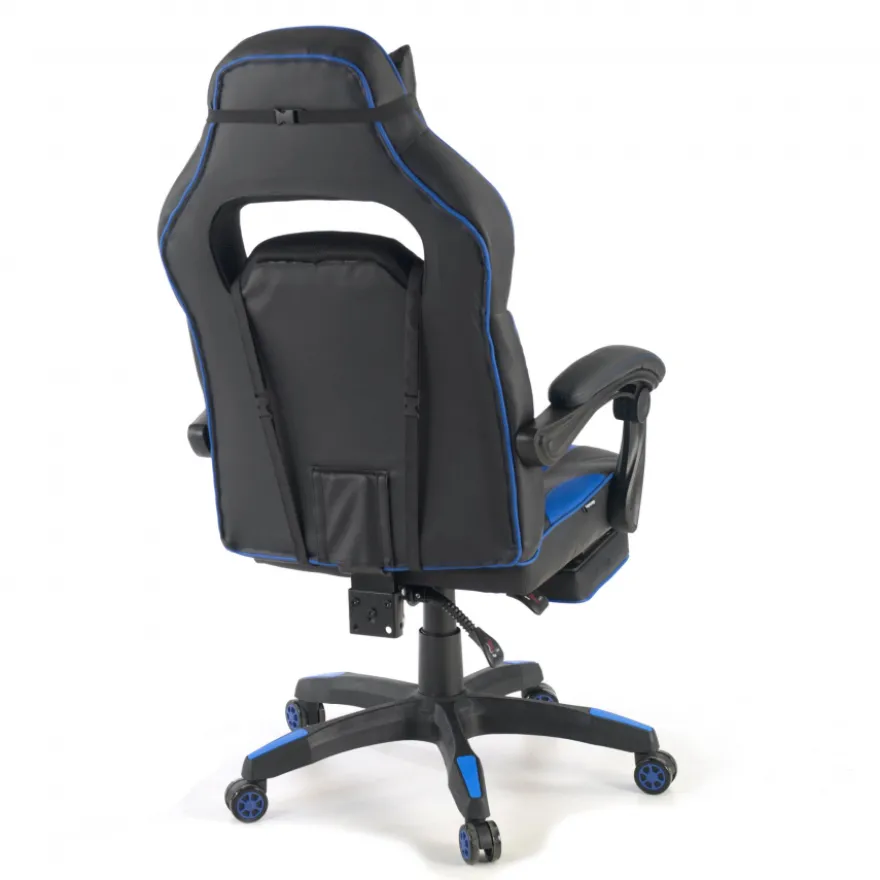 Sedia Gaming con Poggiapiedi Logan, braccioli sincronizzati