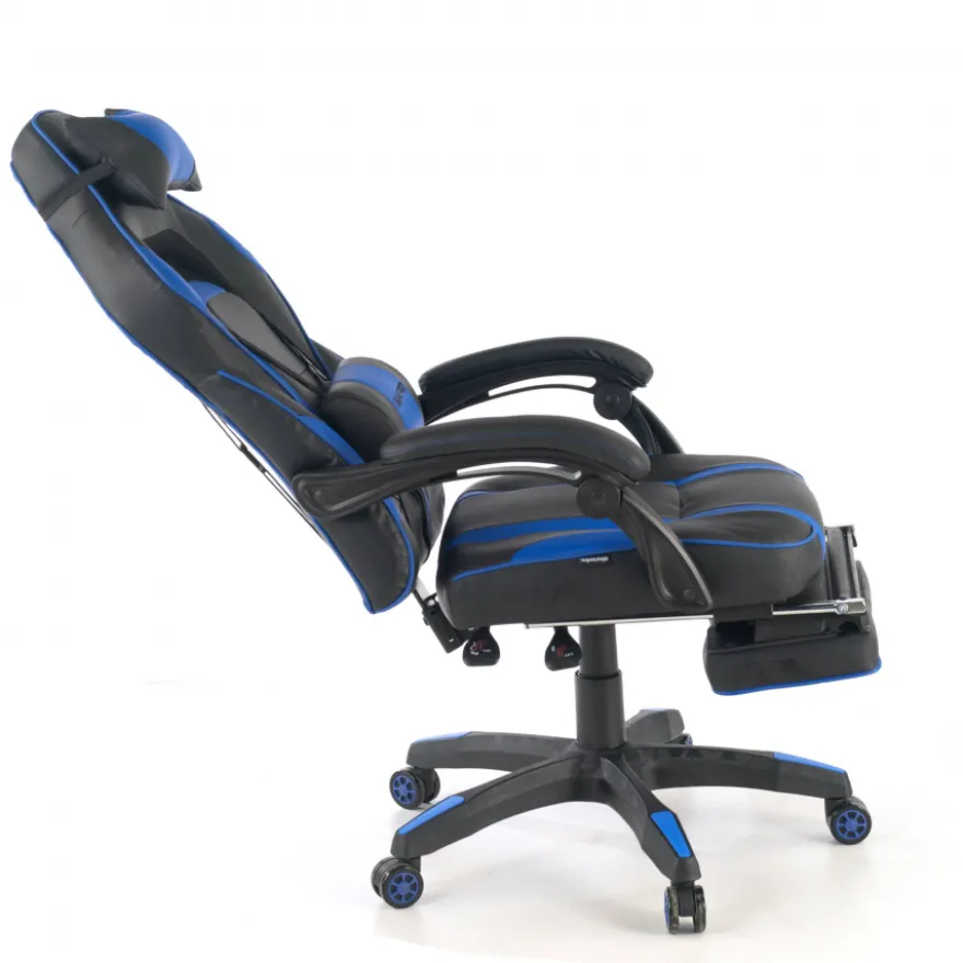 Sedia Gaming con Poggiapiedi Logan, braccioli sincronizzati