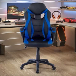 Sedia Gaming Drift, design sportivo, imbottita