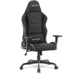 Sedia gaming in tessuto traspirante Breeze, con meccanismo basculante
