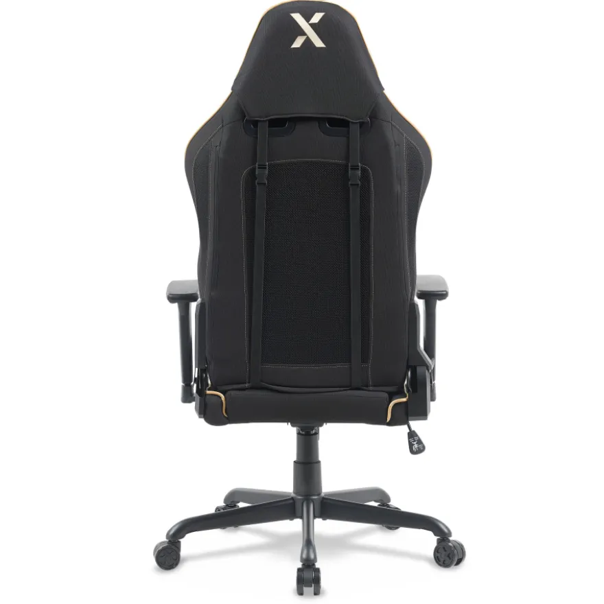 Sedia gaming in tessuto traspirante Breeze, con meccanismo basculante