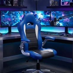 Sedia Gaming Lotus, design racing e braccioli pieghevoli