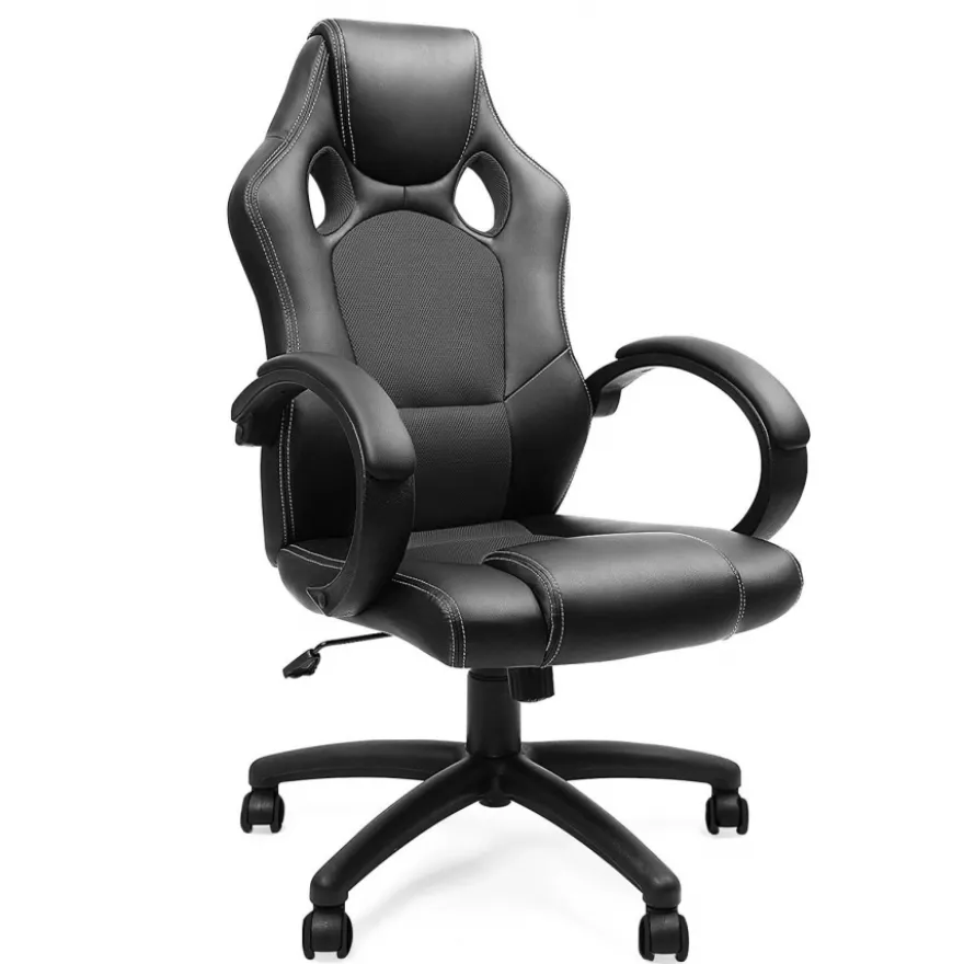 Sedia gaming Racer, design sportivo, imbottita