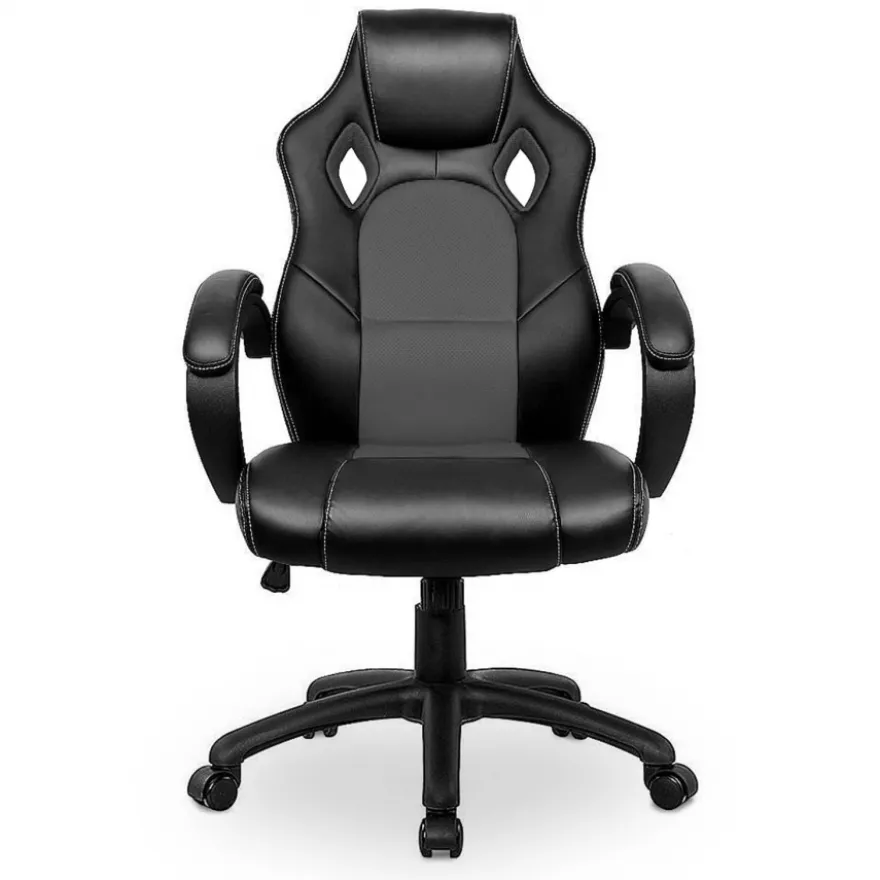 Sedia gaming Racer, design sportivo, imbottita