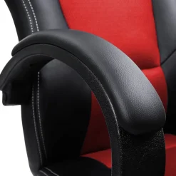 Sedia gaming Racer, design sportivo, imbottita
