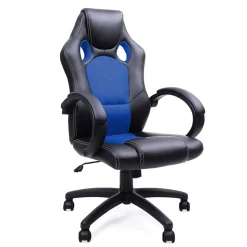 Sedia gaming Racer, design sportivo, imbottita