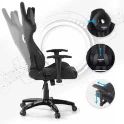 Sedia Gaming Spider, Cuscino Lombare e Cervicale