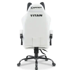 Sedia gaming Titan braccioli ripiegabili, imbottitura