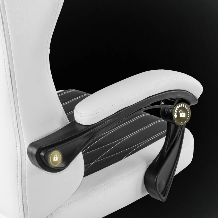 Sedia gaming Titan braccioli ripiegabili, imbottitura