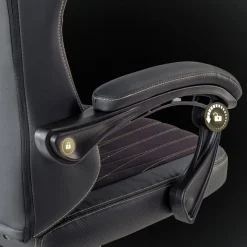 Sedia gaming Titan braccioli ripiegabili, imbottitura