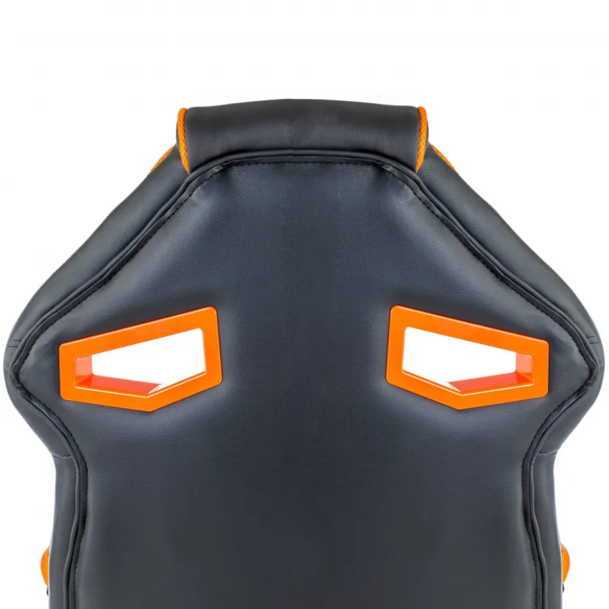 Sedia Gaming Warrior supporto lombare, imbottita