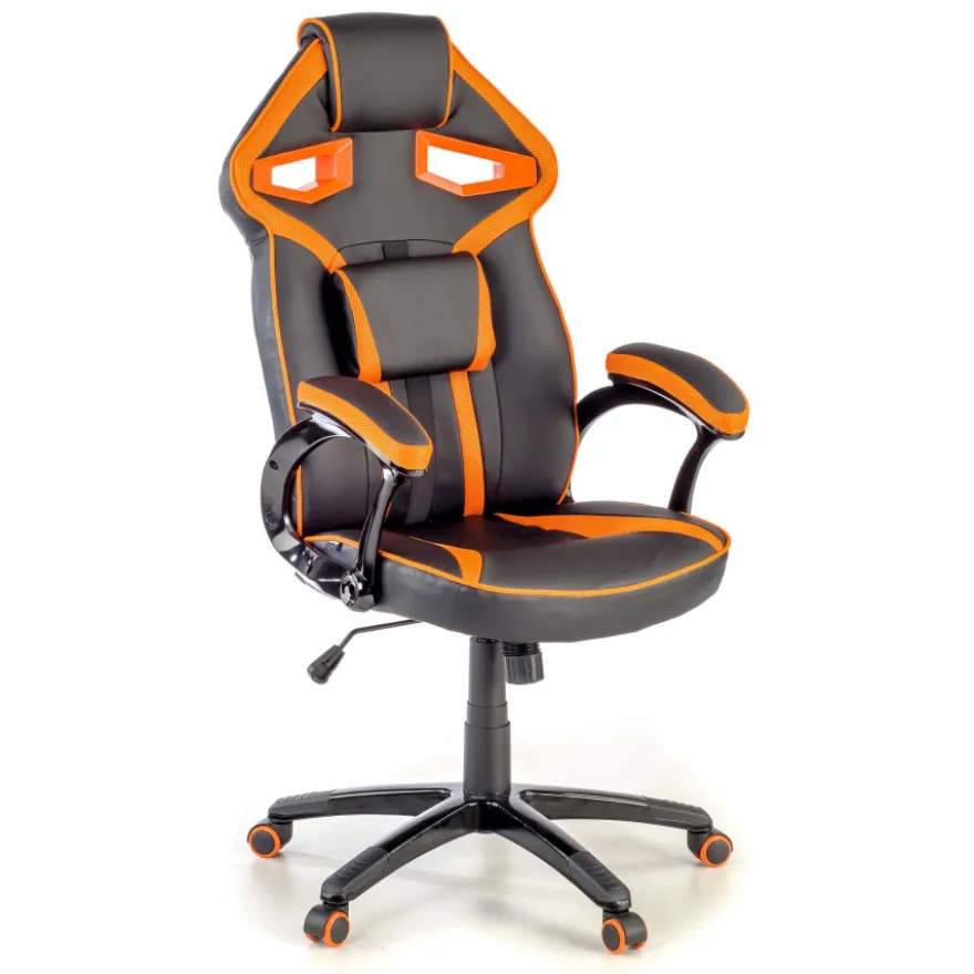 Sedia Gaming Warrior supporto lombare, imbottita