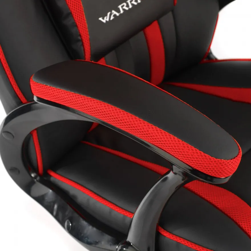 Sedia Gaming Warrior supporto lombare, imbottita