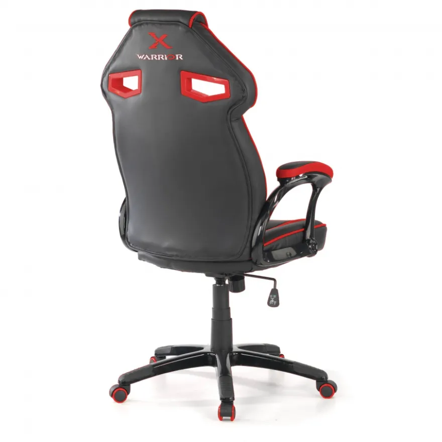 Sedia Gaming Warrior supporto lombare, imbottita