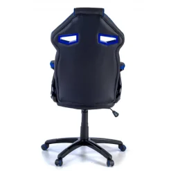 Sedia Gaming Warrior supporto lombare, imbottita