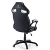 Sedia Gaming Warrior supporto lombare, imbottita