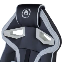 Sedia Gaming Warrior supporto lombare, imbottita