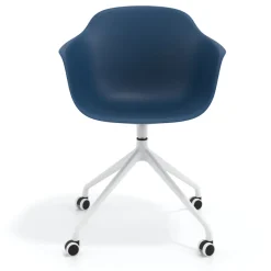 Sedia Girevole Alice, con ruote
