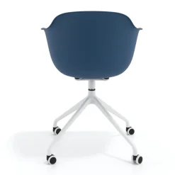 Sedia Girevole Alice, con ruote