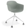 Sedia Girevole Alice, con ruote