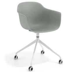 Sedia Girevole Alice, con ruote