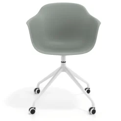 Sedia Girevole Alice, con ruote