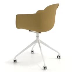Sedia Girevole Alice, con ruote