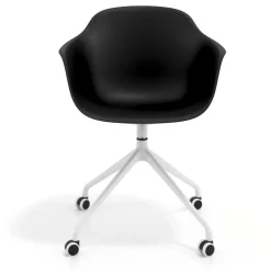 Sedia Girevole Alice, con ruote