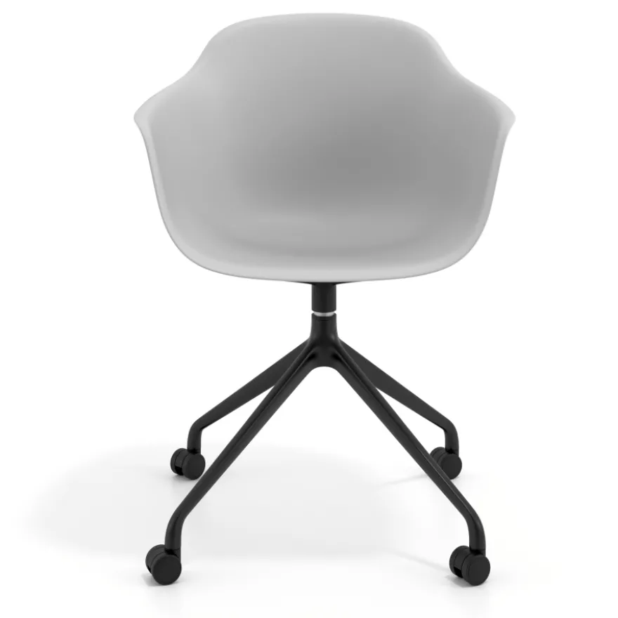 Sedia Girevole Alice, con ruote