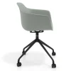 Sedia Girevole Alice, con ruote