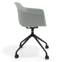 Sedia Girevole Alice, con ruote