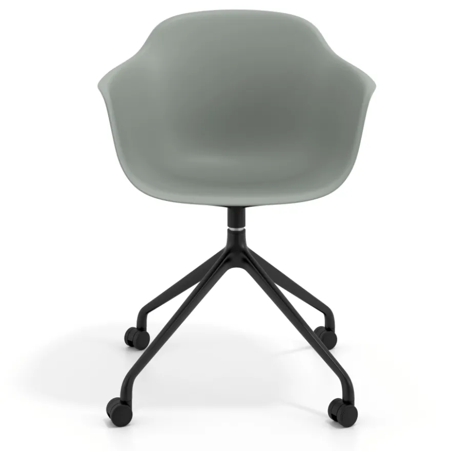 Sedia Girevole Alice, con ruote