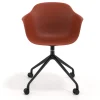 Sedia Girevole Alice, con ruote