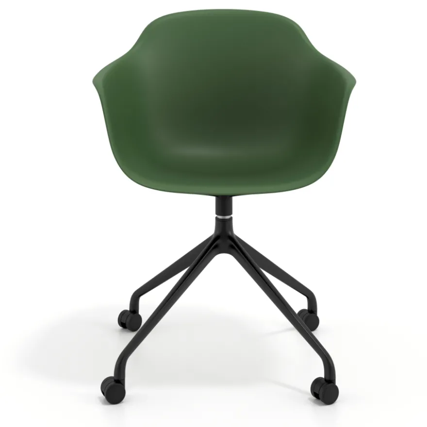 Sedia Girevole Alice, con ruote