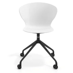 Sedia Girevole Emily, con ruote