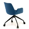 Sedia Girevole Glamm, con ruote, Resistente