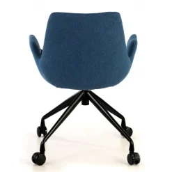 Sedia Girevole Glamm, con ruote, Resistente