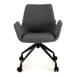 Sedia Girevole Glamm, con ruote, Resistente